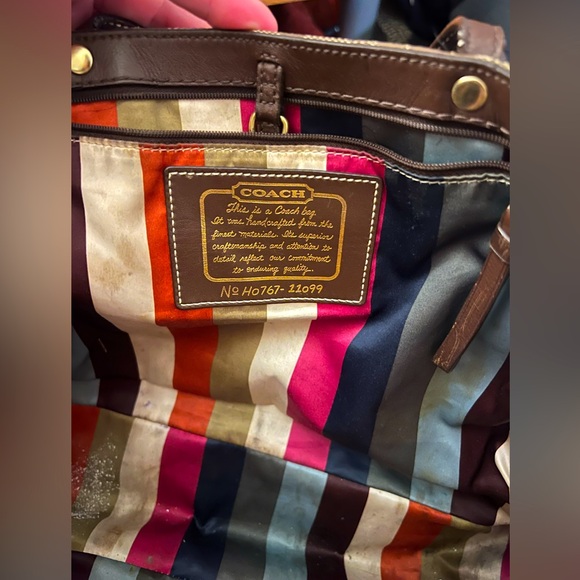 Brown Coach Purse-Authentic - Picture 2 of 3